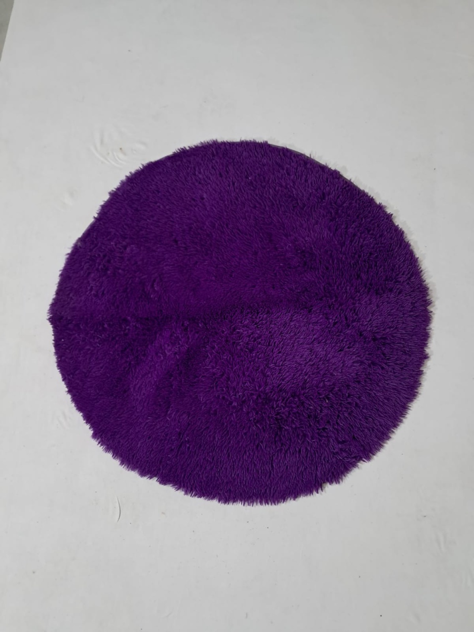 Tapete Redondo 1X1 Roxo - Olivete Filgueira