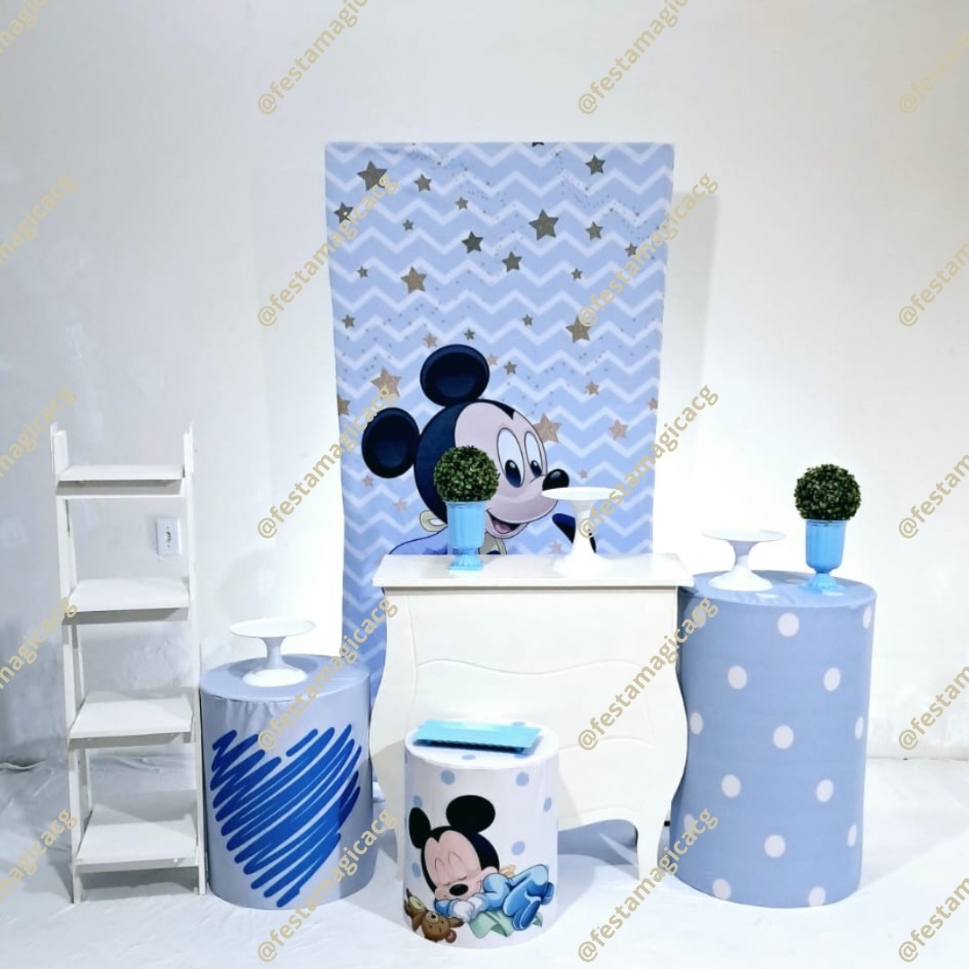 K2 Mickey Baby Retangular - Olivete Filgueira