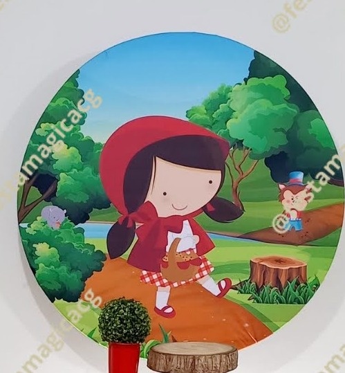 Painel Chapeuzinho Vermelho - Olivete Filgueira