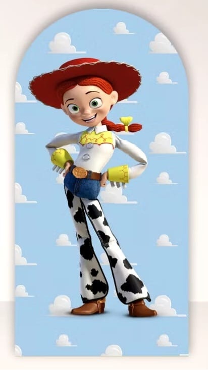 Painel Romano Tema Toy Story Andy - Olivete Filgueira