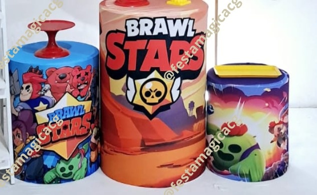 Capa de Cilindro Brawl Stars - Olivete Filgueira