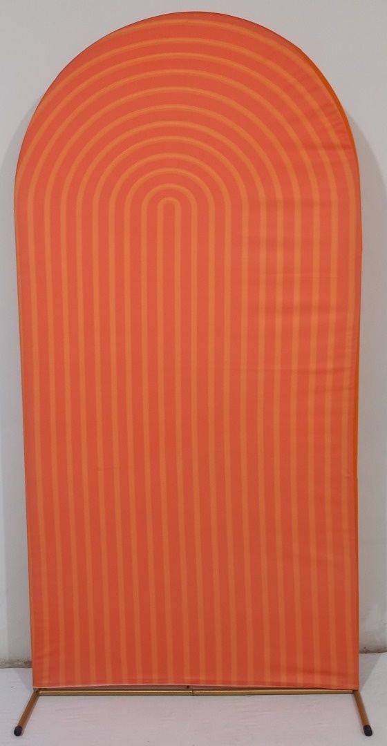 Capa Painel Romano Ripado Laranja  - Olivete Filgueira