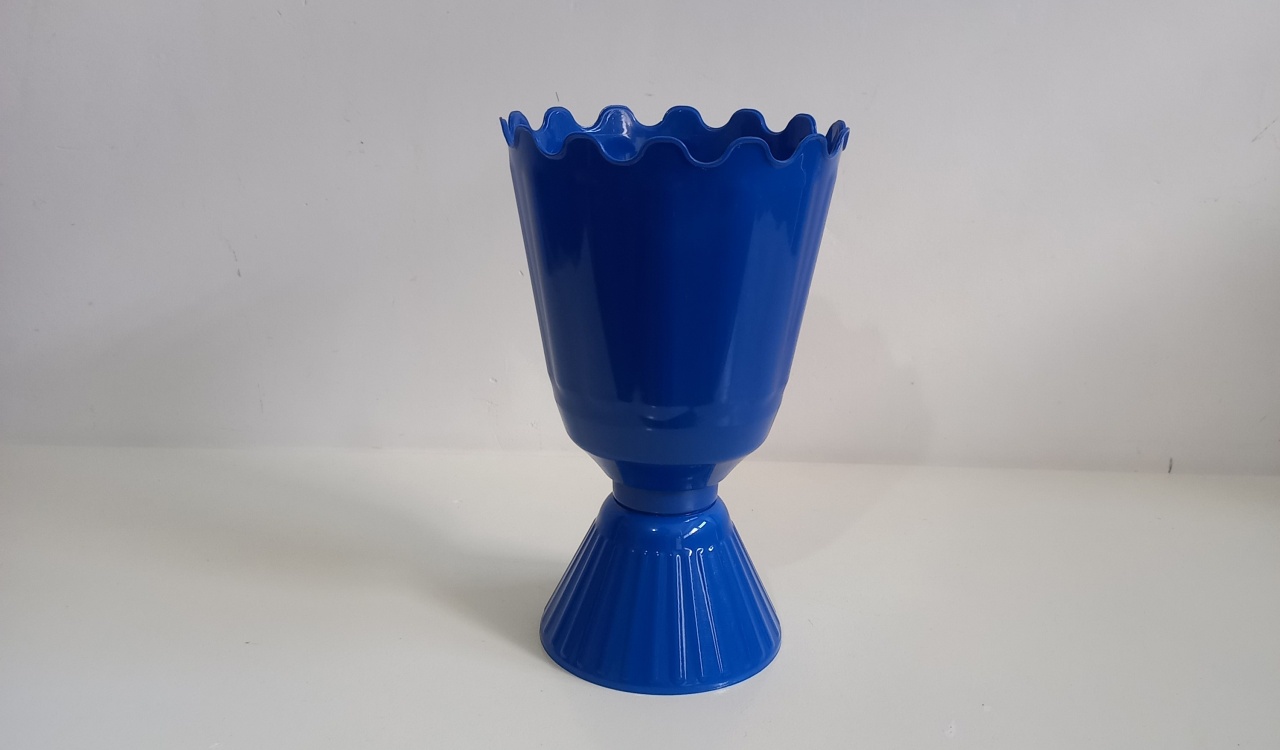 Vaso Sianinha Azul - Olivete Filgueira
