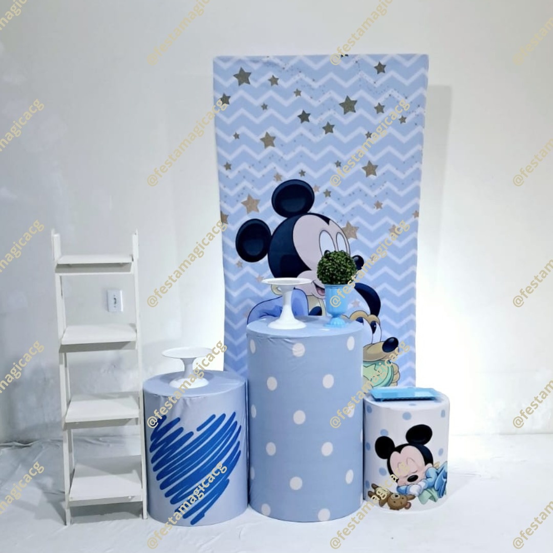 K1 Mickey Baby Retangular - Olivete Filgueira