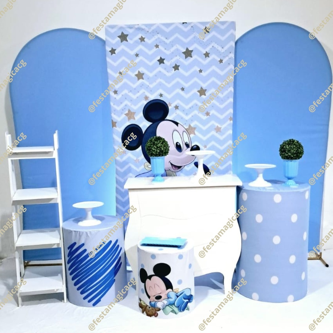 K4 Mickey Baby Retangular - Olivete Filgueira