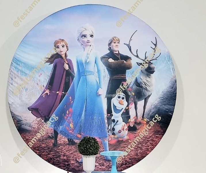 Painel Frozen 1  - Olivete Filgueira