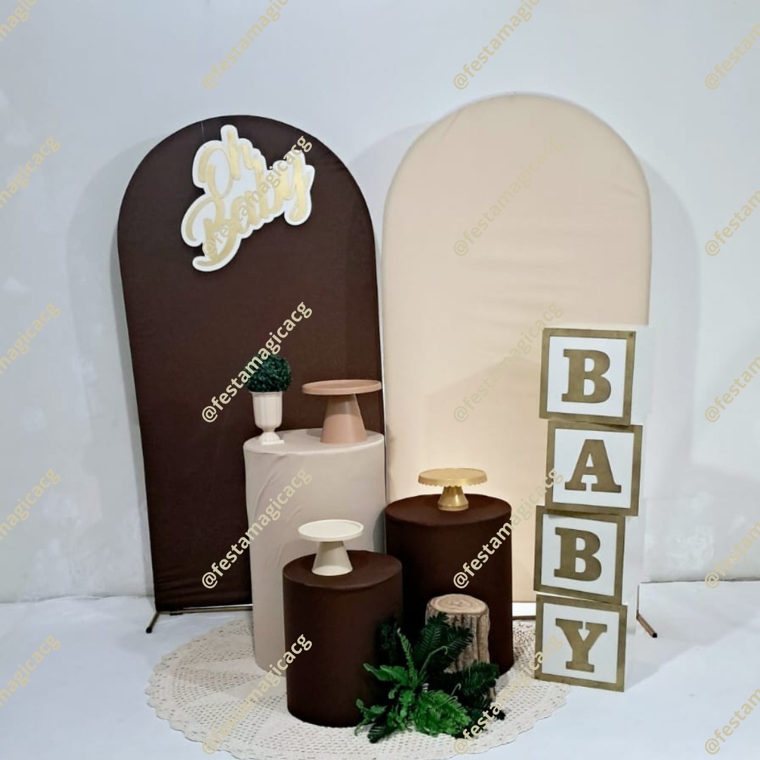 K2 Cha Revelação Oh Baby Marrom - Olivete Filgueira