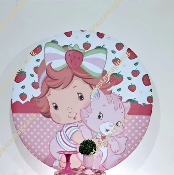 Painel Moranguinho Baby 3 - Olivete Filgueira