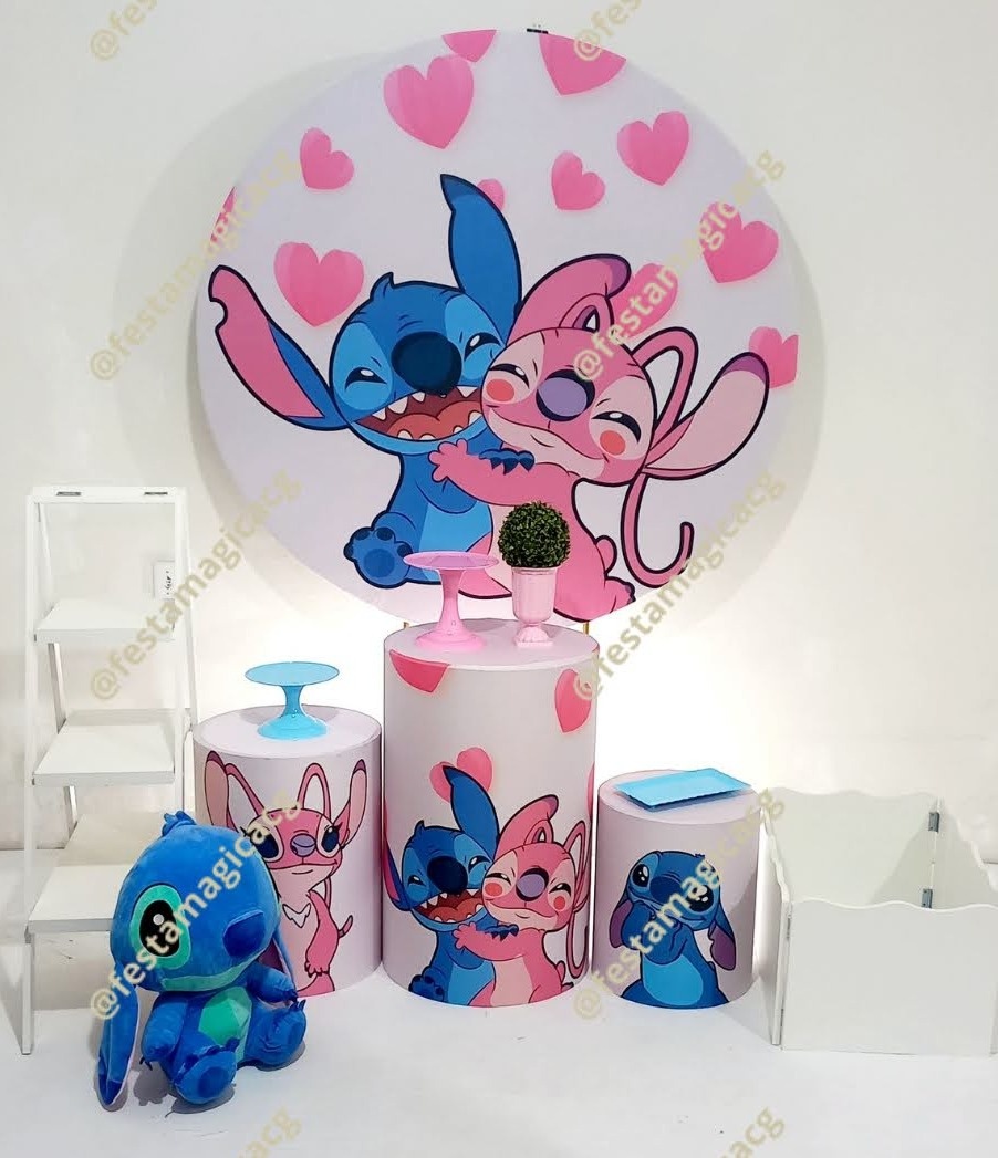 Kit 1 Stich E Angel 1  - Olivete Filgueira