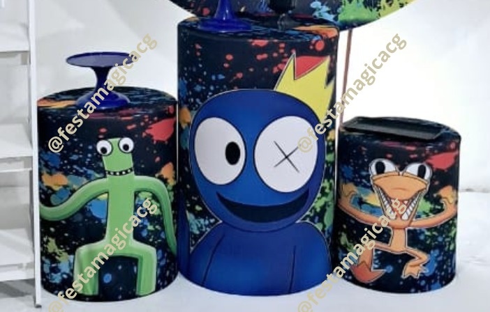 Cilindro Rainbow Friends  - Olivete Filgueira