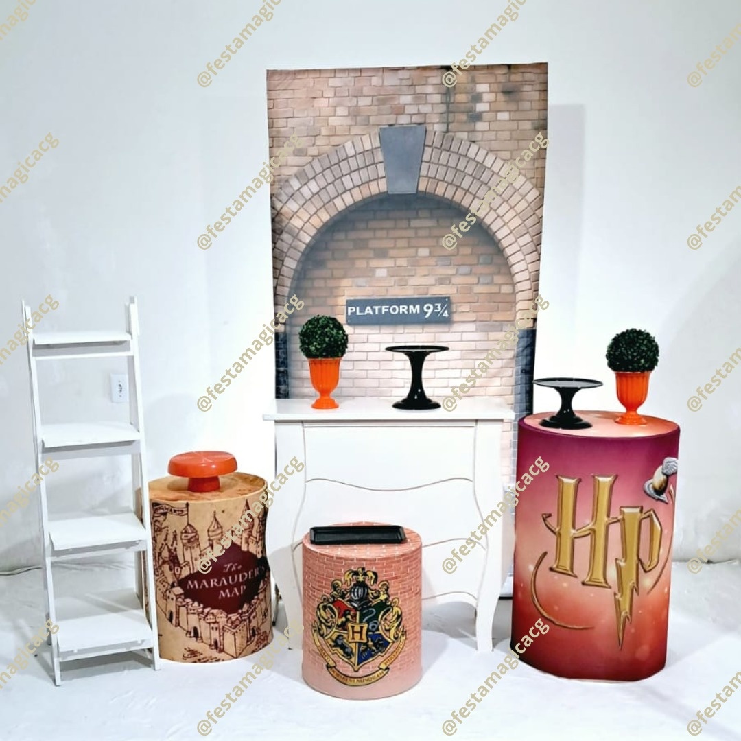 K2 Harry Potter Retangular 2   - Olivete Filgueira