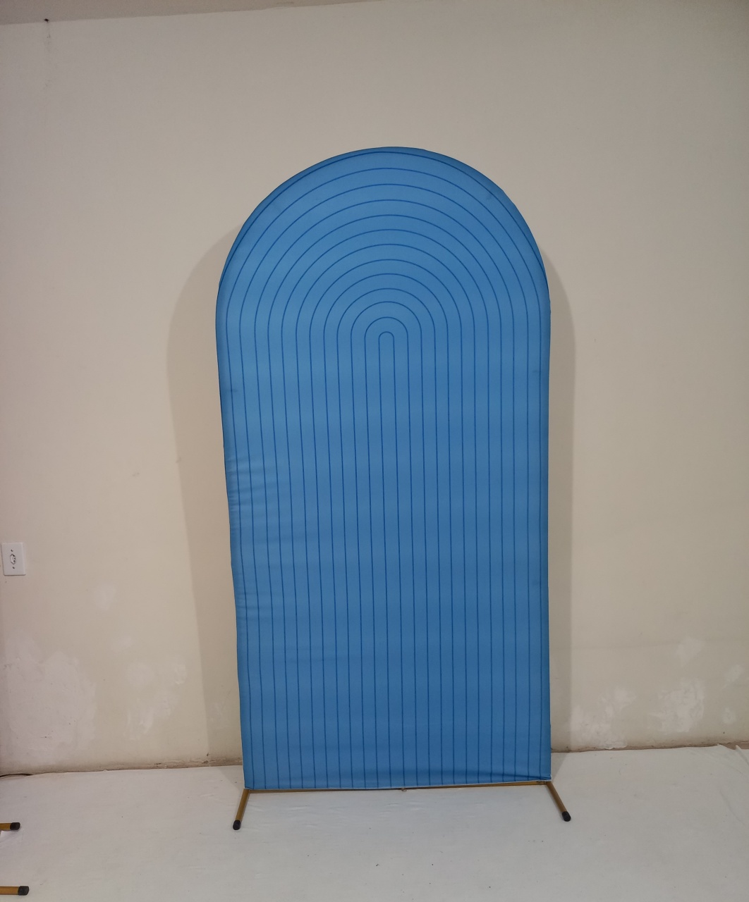 Capa Painel Romano Ripado Azul Céu  - Olivete Filgueira