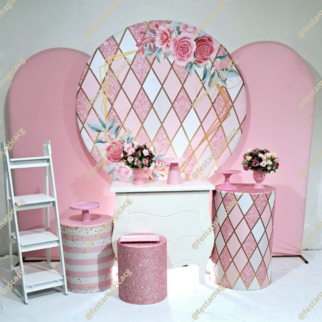 K4 Floral Rosa - Olivete Filgueira