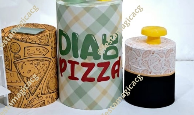 Cilindro Pizza - Olivete Filgueira