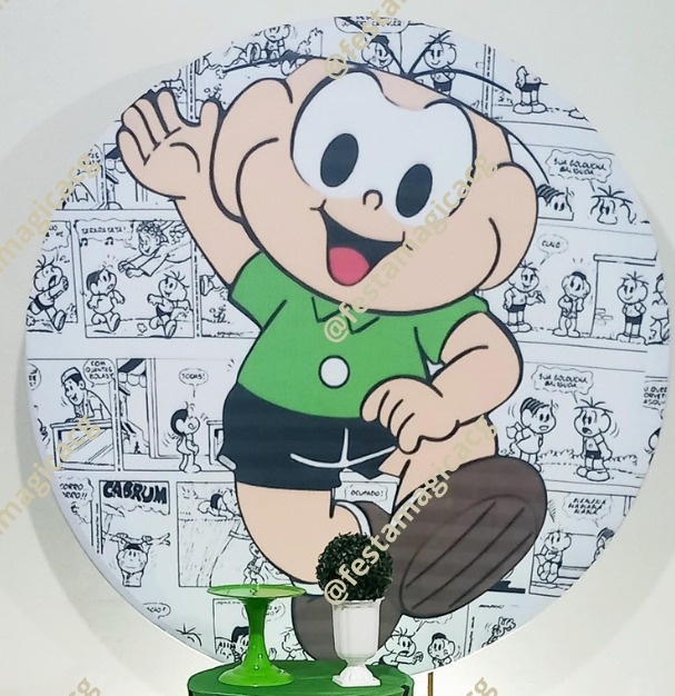 Painel Cebolinha Painel Grande  - Olivete Filgueira