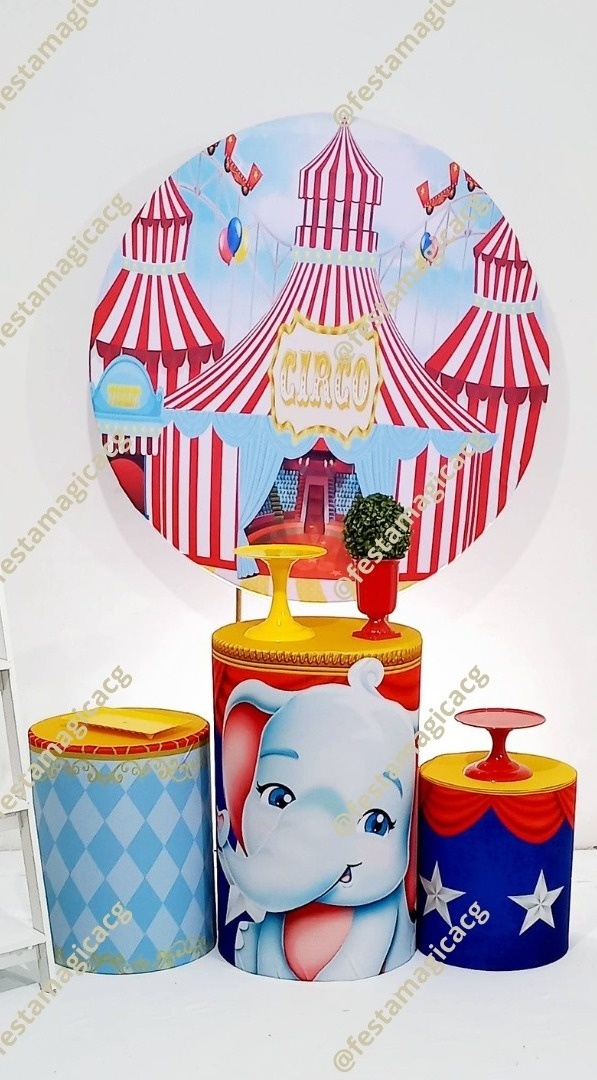 Kmini Circo Elefante - Olivete Filgueira