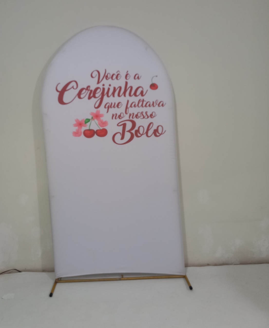 Painel Romano Tema Cerejinha  - Olivete Filgueira