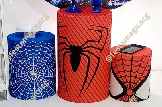 Cilindro Homem Aranha - Olivete Filgueira