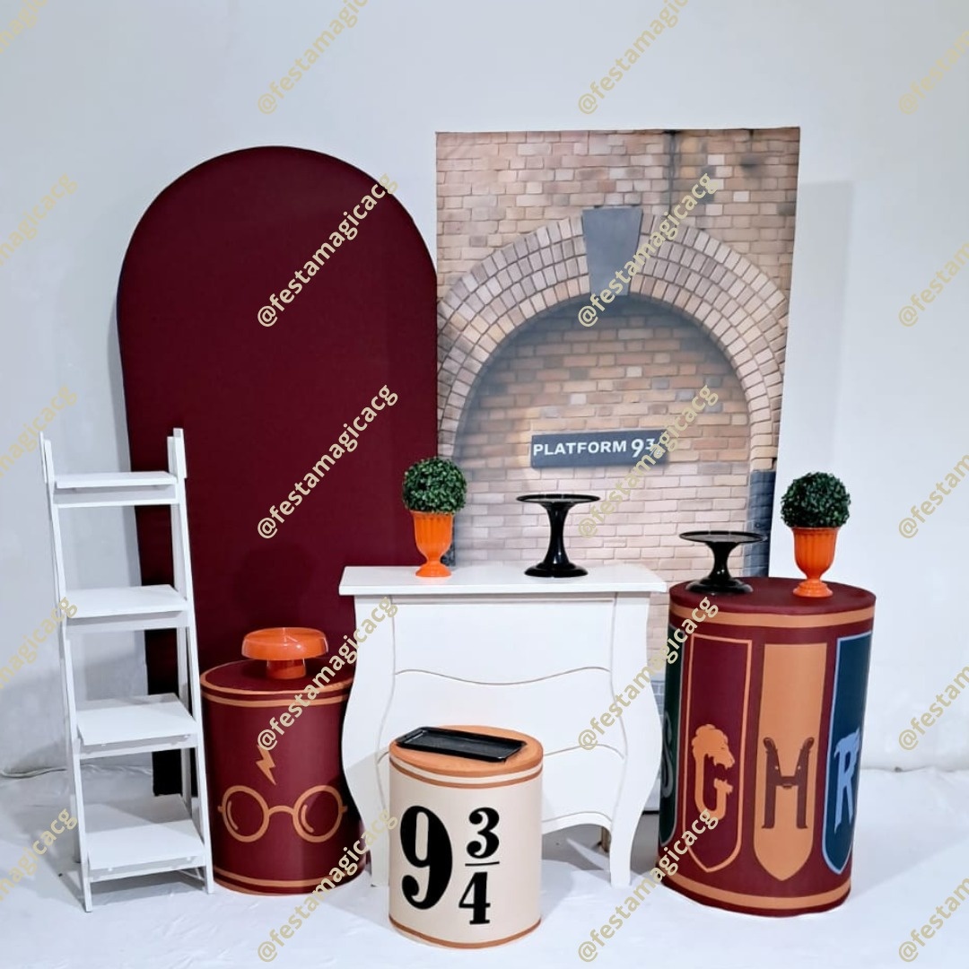K3 Harry Potter Retangular 1  - Olivete Filgueira