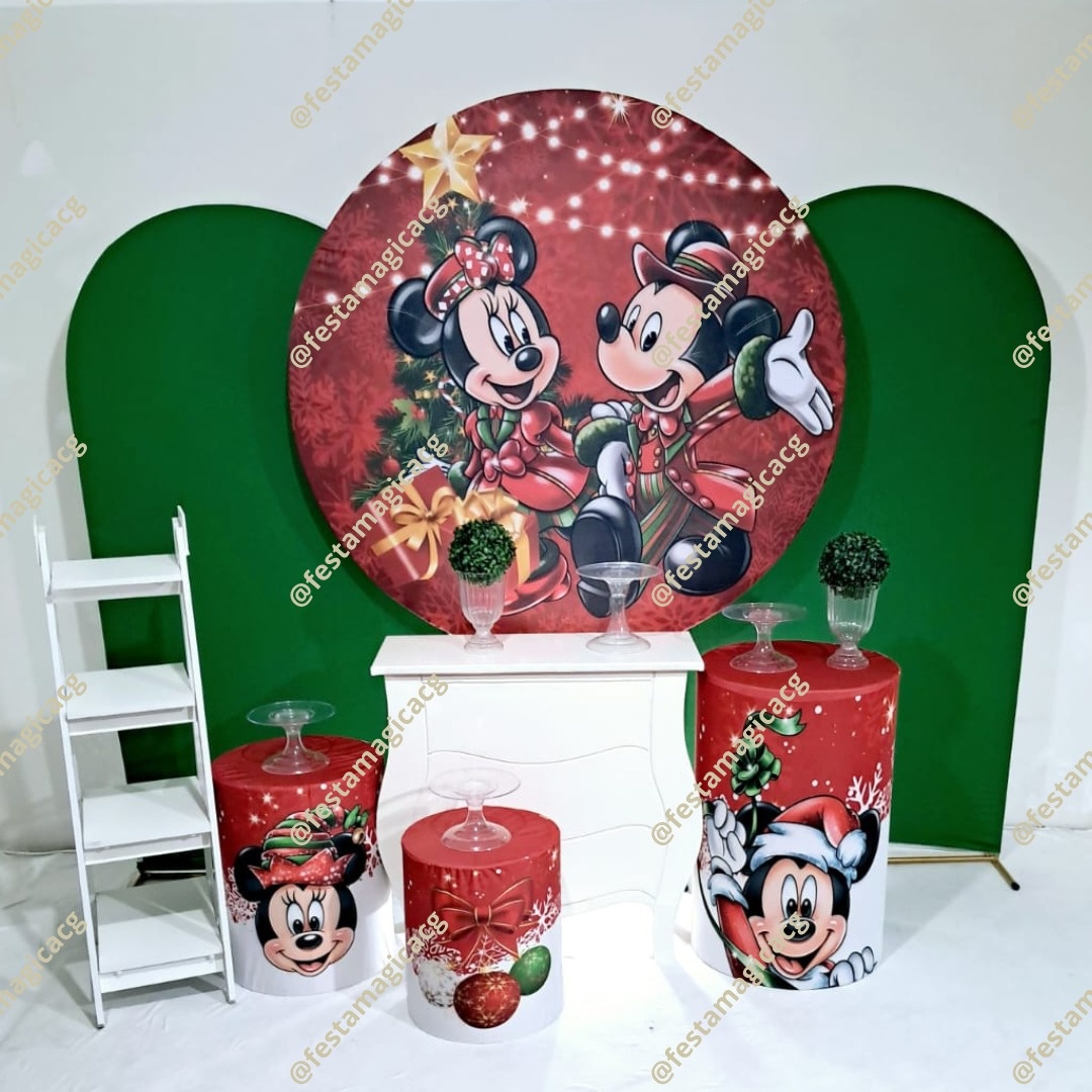 K4 Mickey E Minnie Natal - Olivete Filgueira