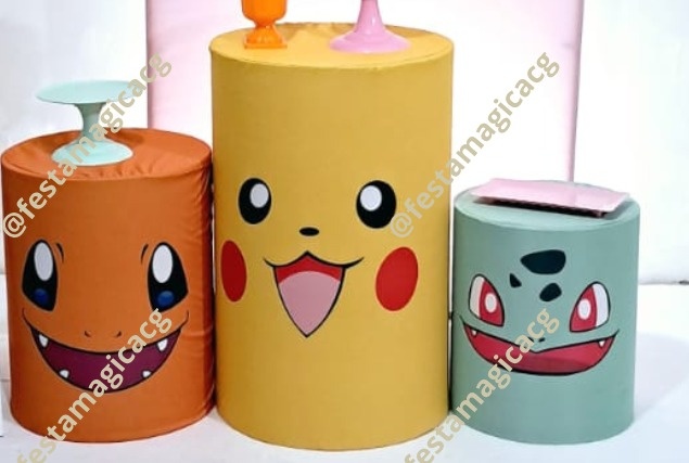 Cilindro Pikachu - Olivete Filgueira