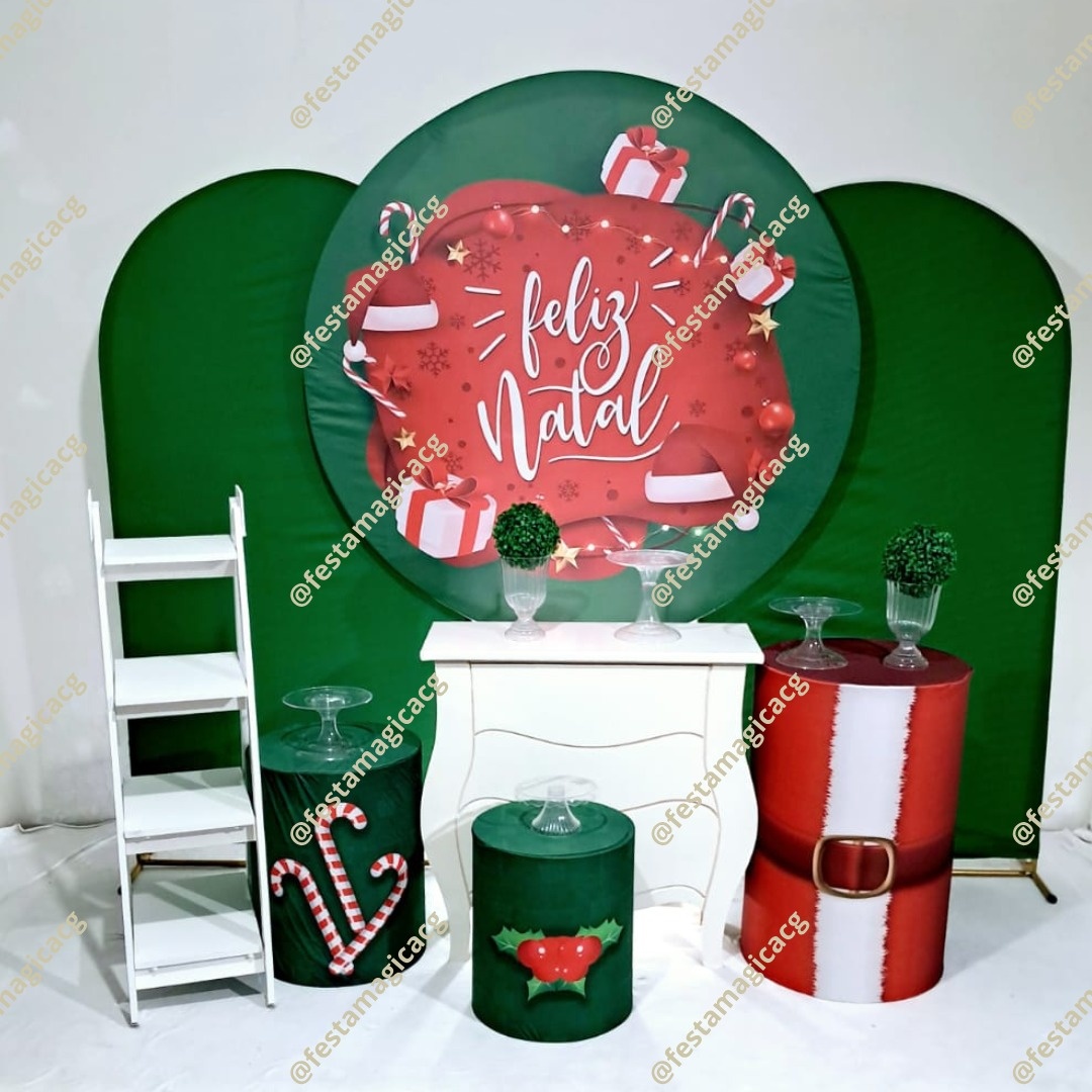 K4 Feliz Natal Verde - Olivete Filgueira