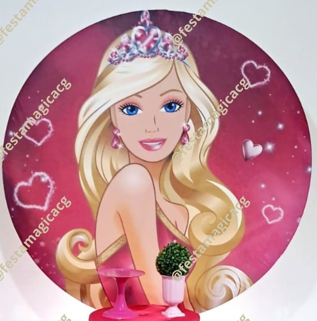 Painel Barbie Corpo  - Olivete Filgueira