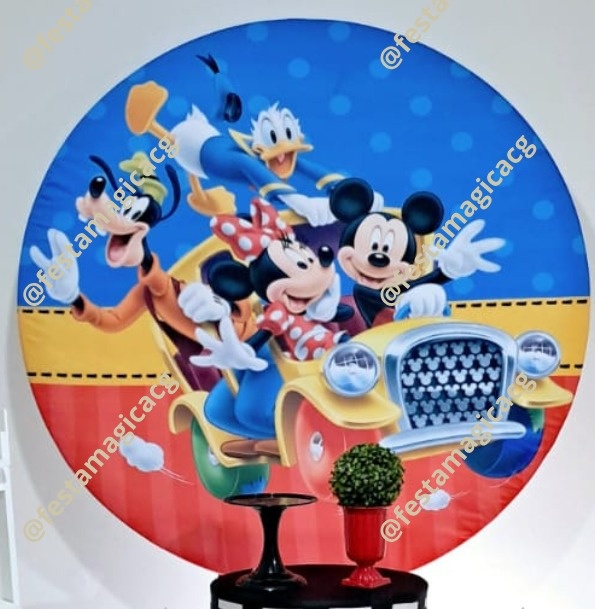 Painel Mickey Turma - Olivete Filgueira