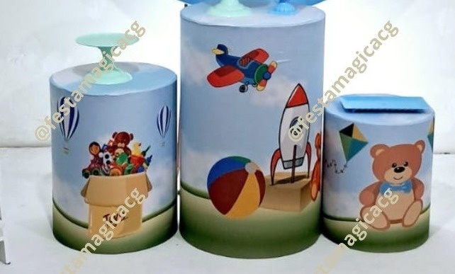 Cilindro Brinquedos - Olivete Filgueira