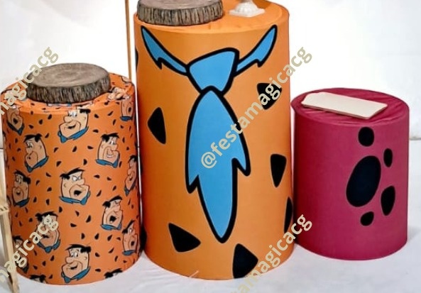 Capa Ciindro Flintstones  - Olivete Filgueira
