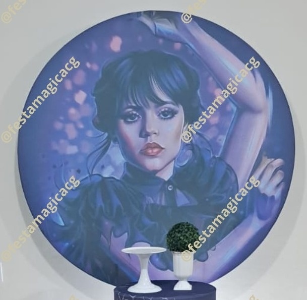 Painel Wandinha - Olivete Filgueira