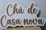 K1 Chá Casa Nova E Happy Marron Mesas Ripadas Mdf - imagem 2