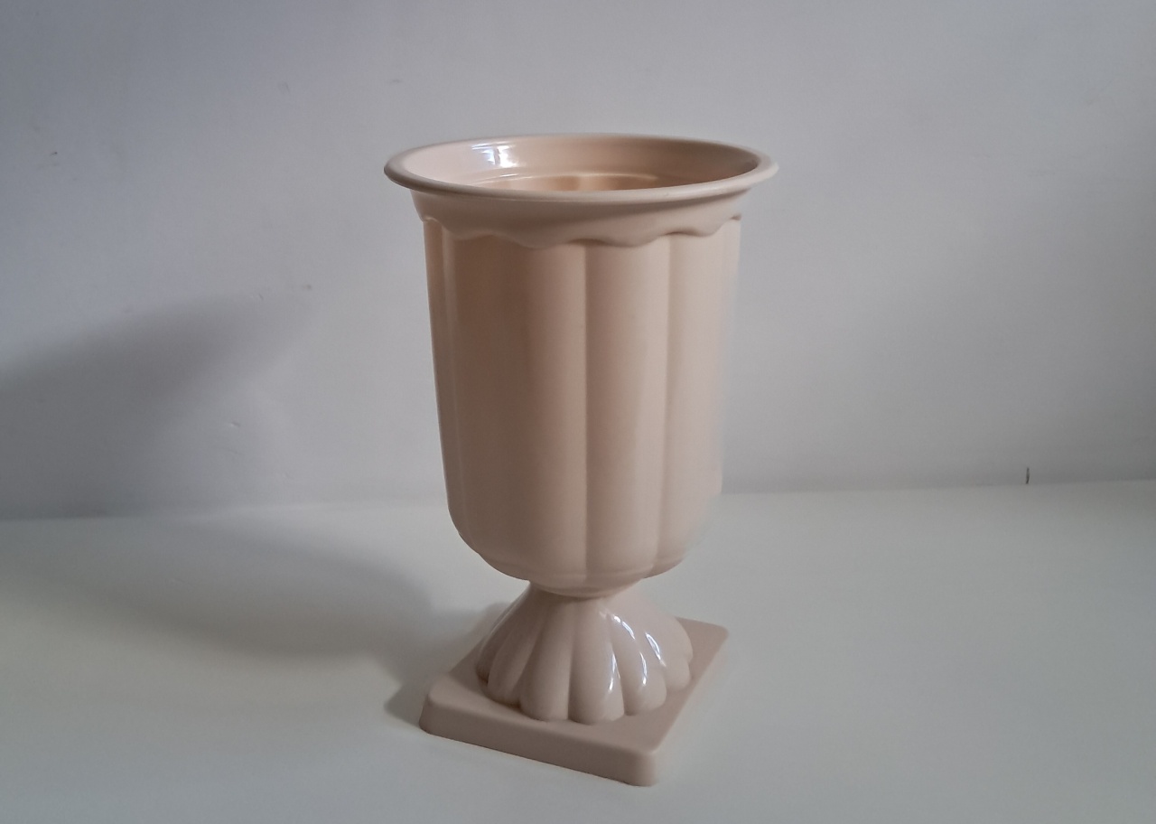 Vaso de Planta Grego Bege - Olivete Filgueira