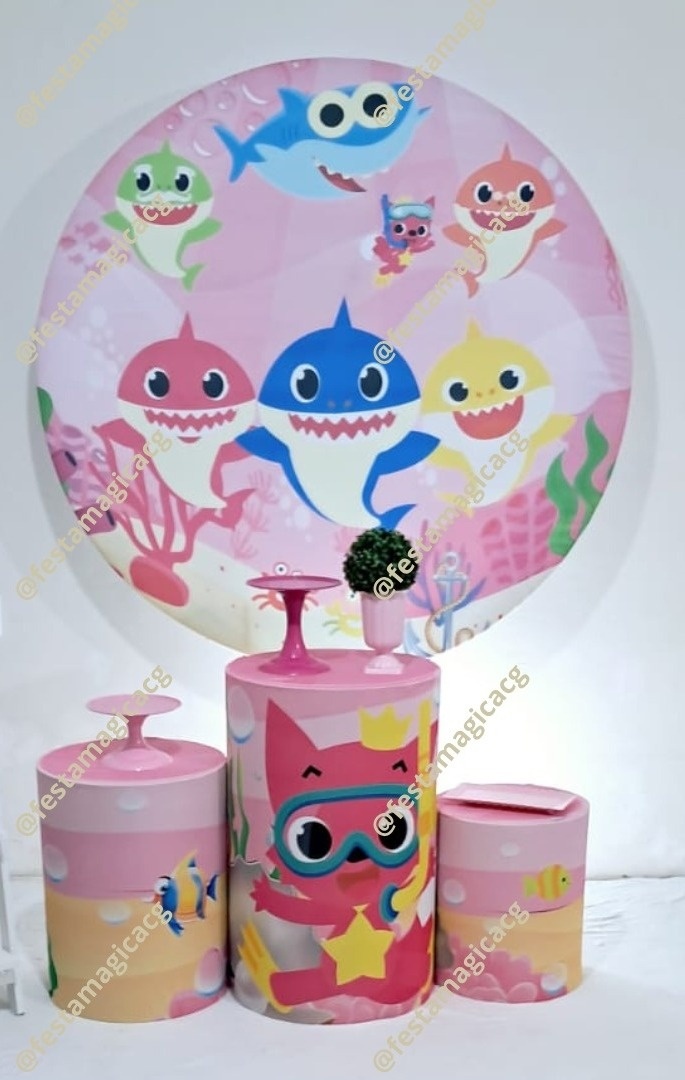 Kmini Baby Shark Feminino  - Olivete Filgueira