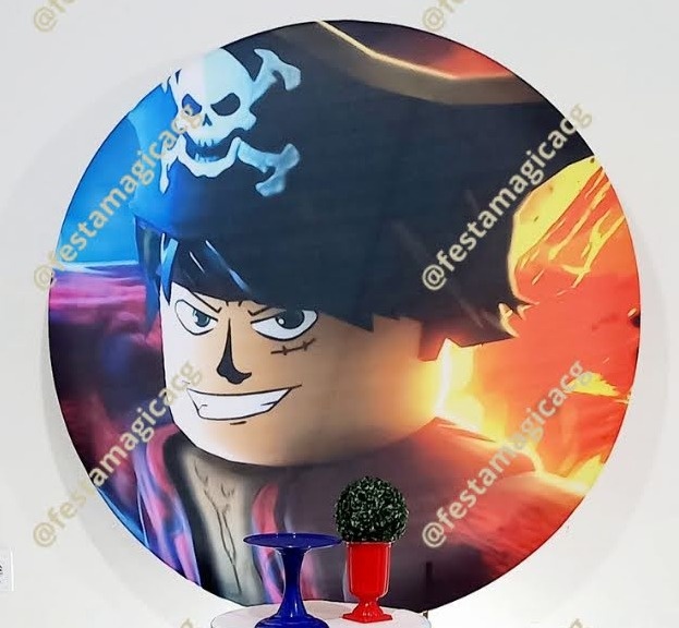 Painel Roblox One Piece  - Olivete Filgueira