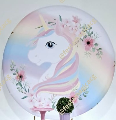 Painel Unicornio Baby  - Olivete Filgueira