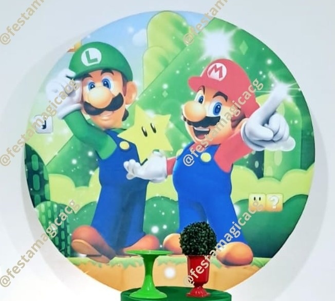 Painel Mario Luigi - Olivete Filgueira