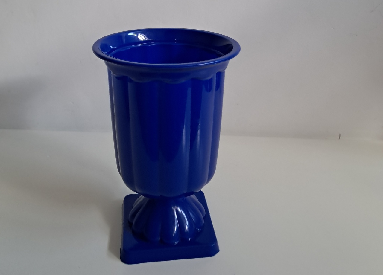Vaso de Planta Grego Azul Bic - Olivete Filgueira