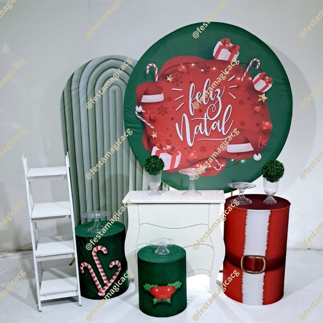 K3 Feliz Natal Verde (Verde)  - Olivete Filgueira