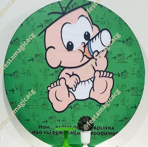 Painel Cebolinha Baby - Olivete Filgueira