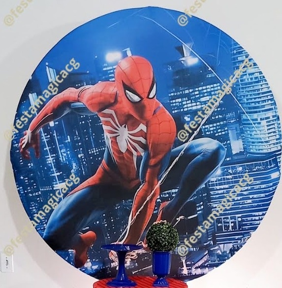 Capa Painel Homem Aranha  - Olivete Filgueira