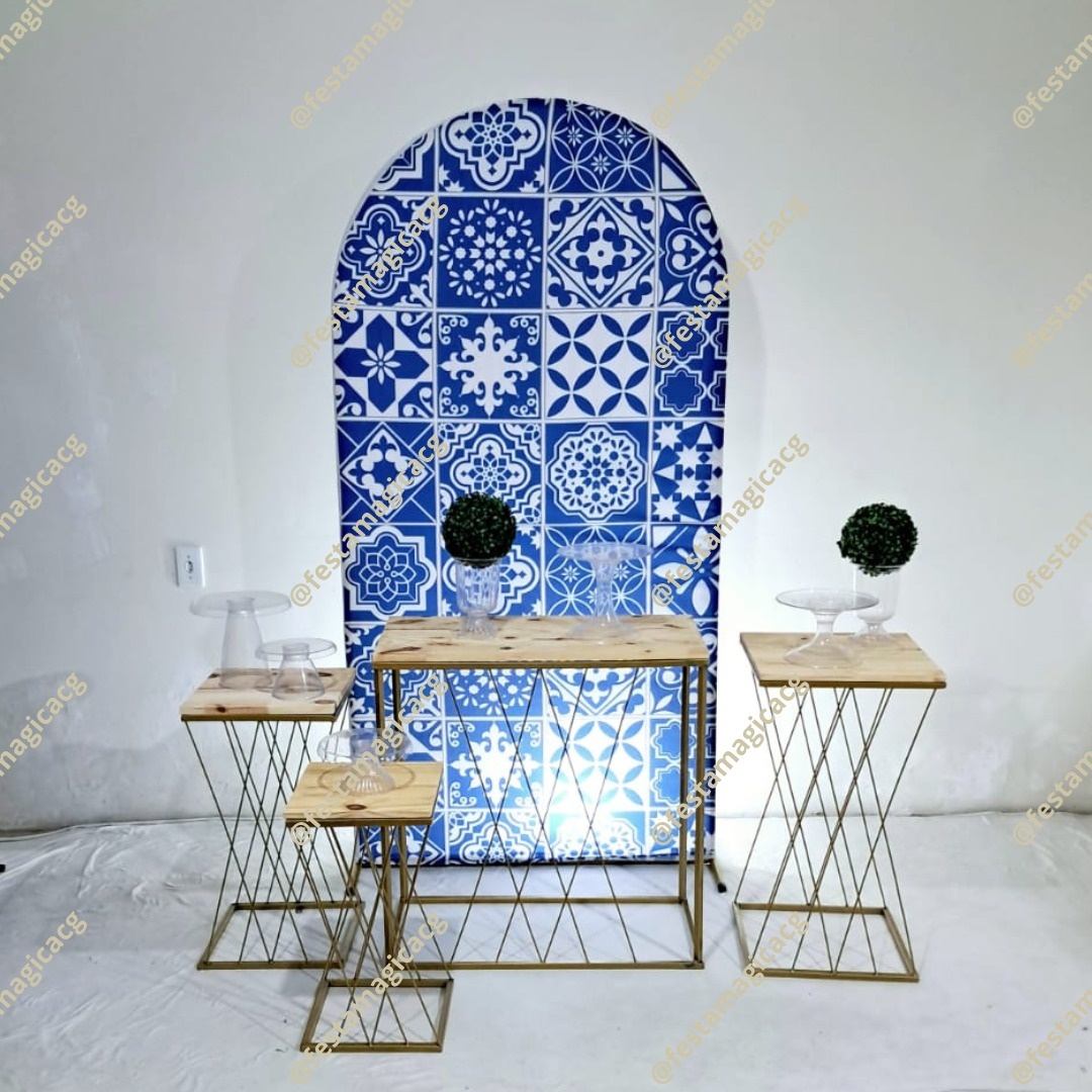 K2 Azulejo Português Mesinhas - Olivete Filgueira