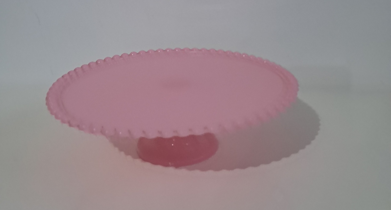 Bandeja Alta Pérola Rosa - Olivete Filgueira