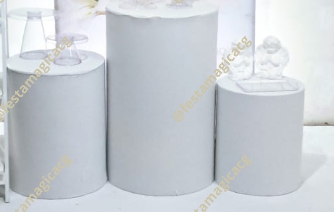 Capas Cilindros Brancos P, M, G. - Olivete Filgueira