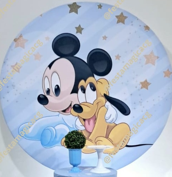 Painel Mickey Baby - Olivete Filgueira