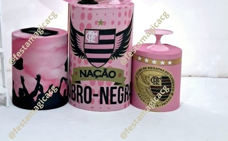 Cilindro Flamengo Feminino - Olivete Filgueira