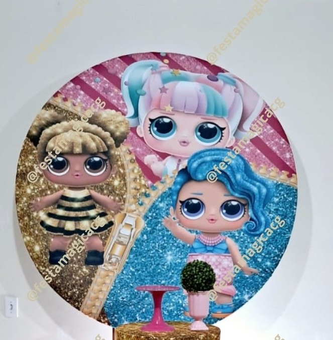 Painel Lol Trio - Olivete Filgueira