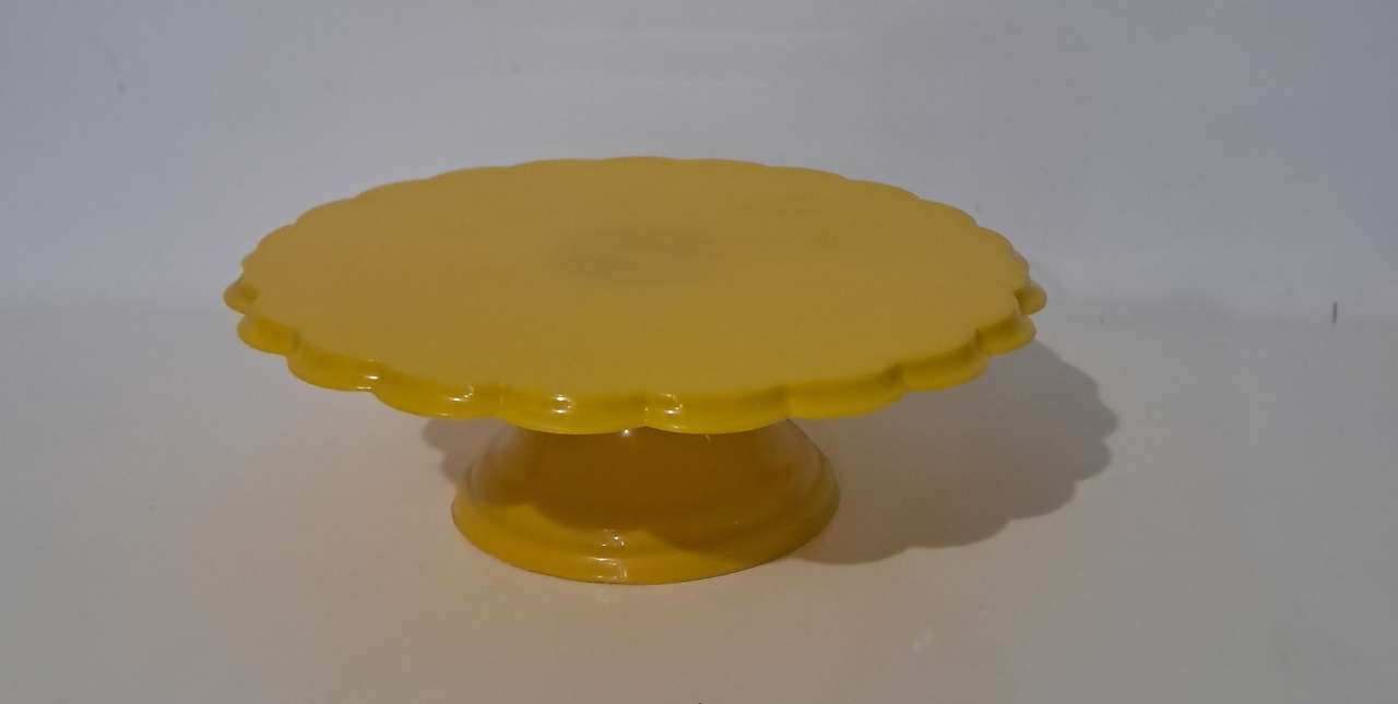 Bandeja Flor Amarelo - Olivete Filgueira
