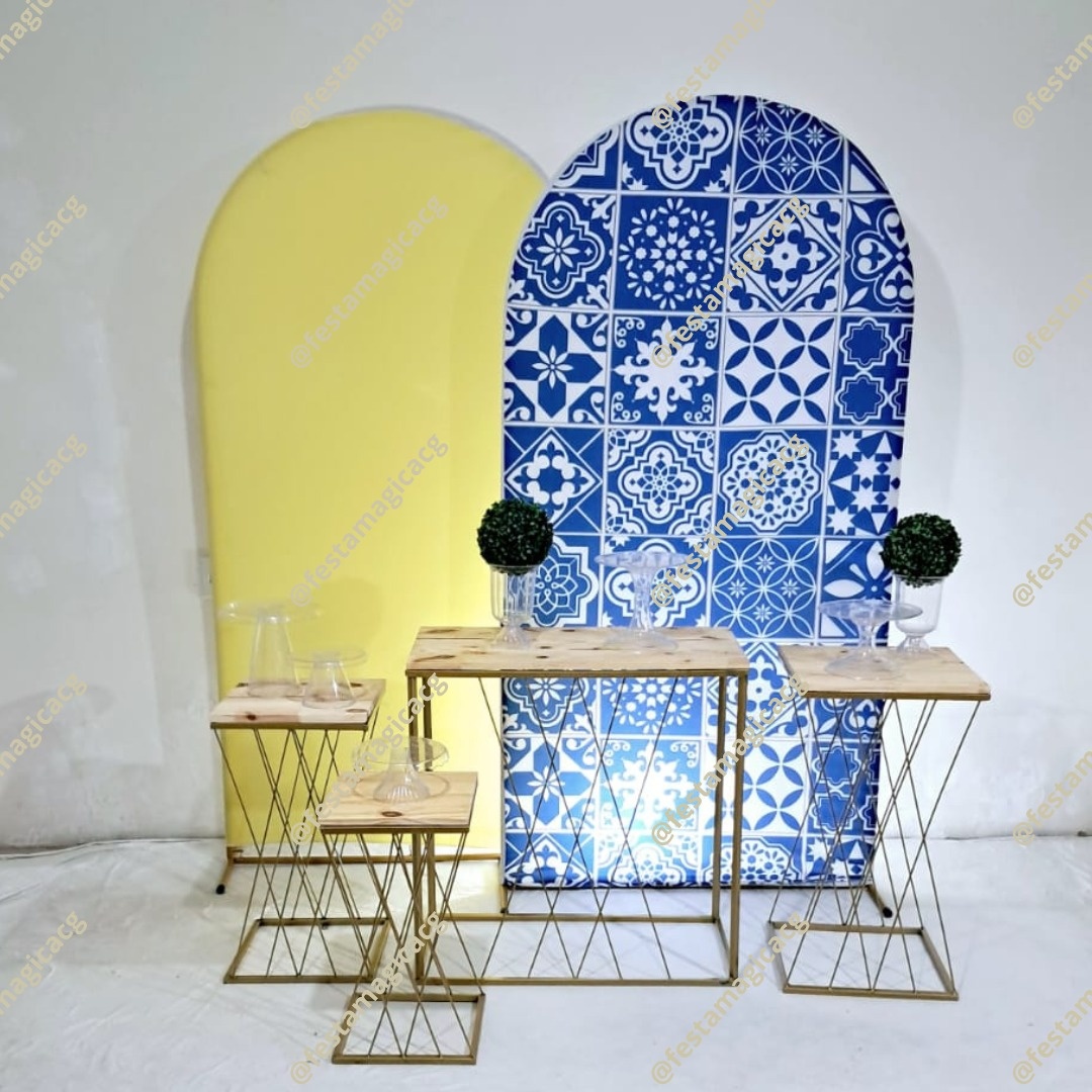 K3 Azulejo Português Mesinhas - Olivete Filgueira