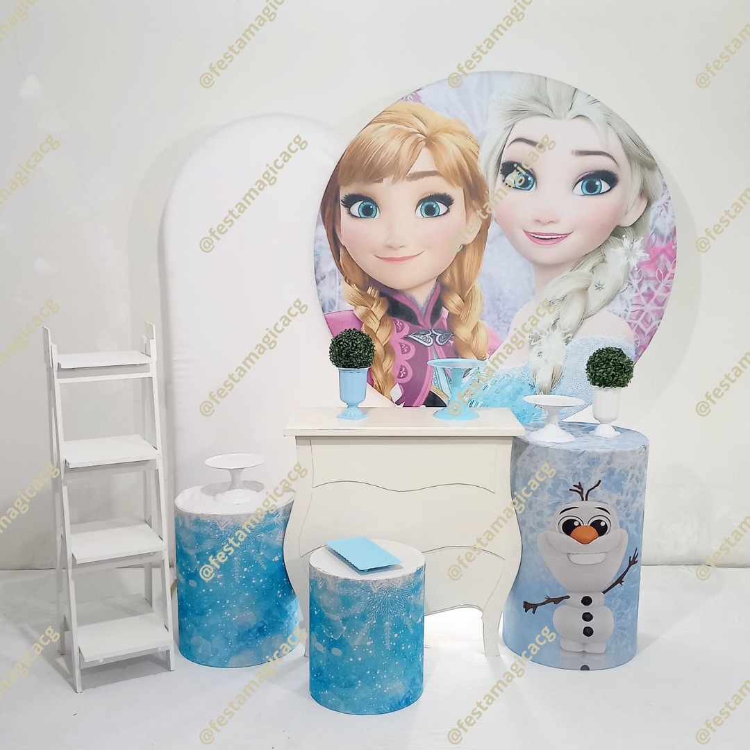 K3 Frozen Ana E Elsa  - Olivete Filgueira